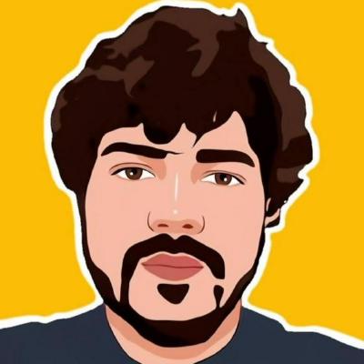 Illustrated portrait of Mohd Aman